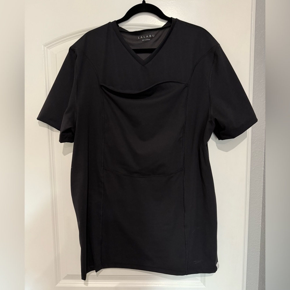 Lalabu Men's Black Short Sleeve Tee